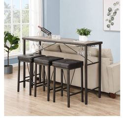 Bar and Barstools 