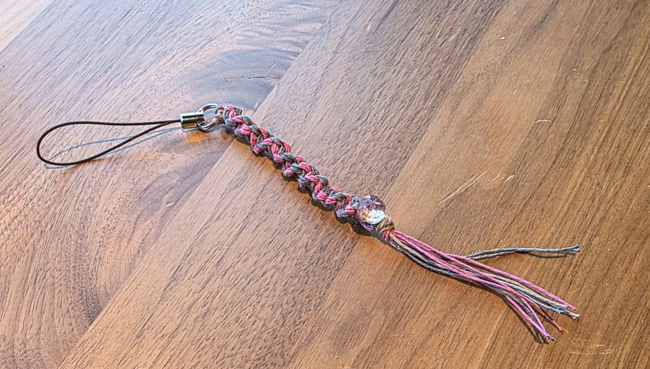 Zipperpull; Purple and Grey