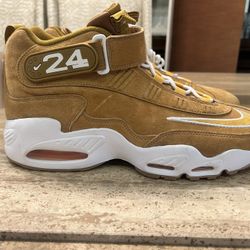 New Men’s Size 14 Air Griffey Max 1 Shoes Wheat DO6684-700