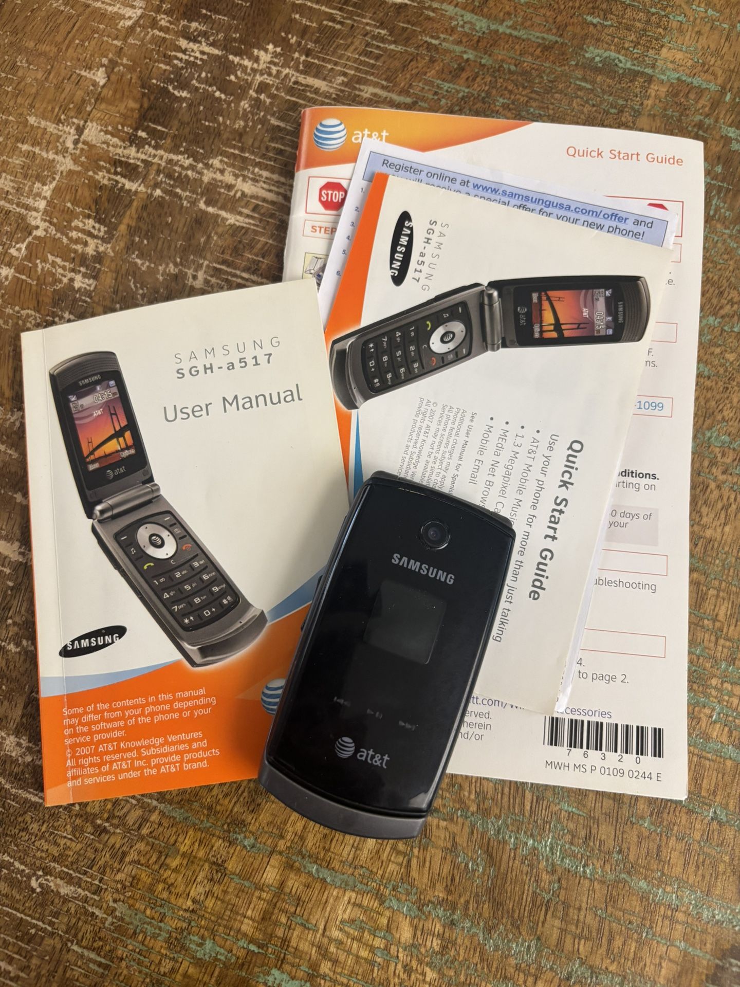 AT&T Samsung Flip Phone