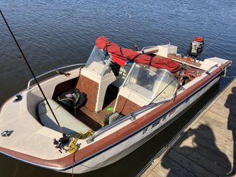 50hp Thunderbolt Runs Great very nice boat