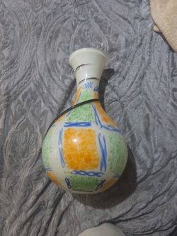 Vintage Seguso Murano Scavo vase
