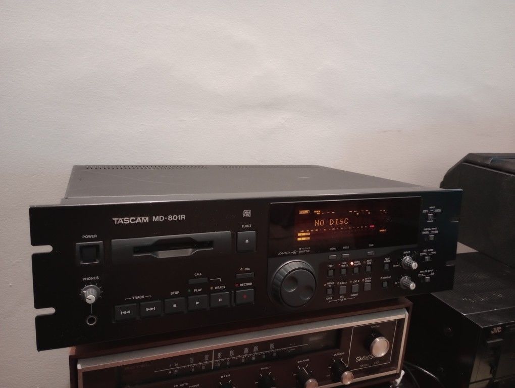 Tascam MD-801R Professional Mini Disk Recorder Player