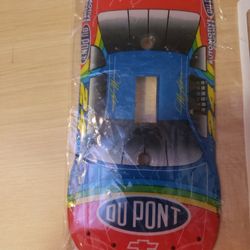  Racing Car Light Switch Plate