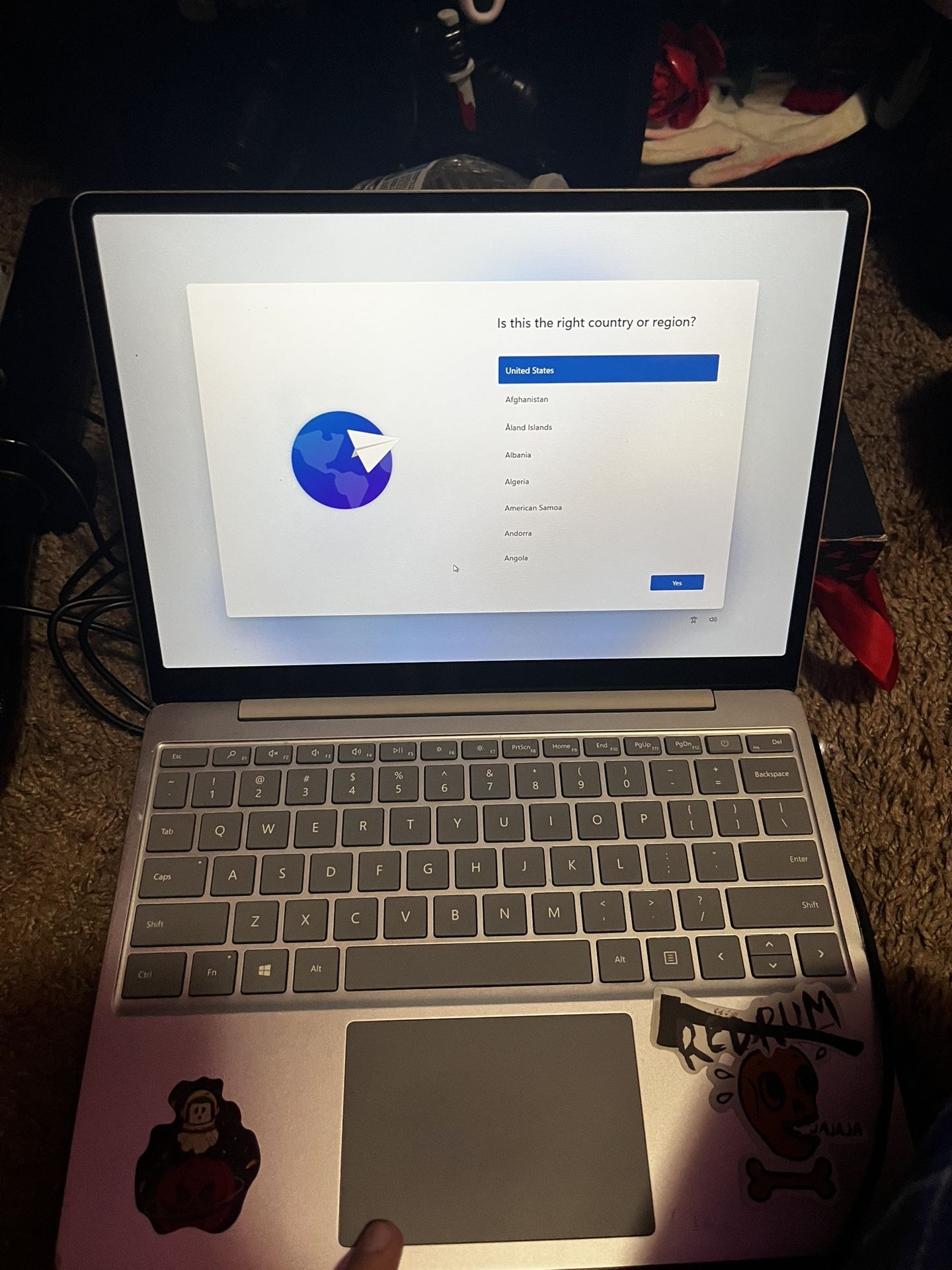 Microsoft Touchscreen Laptop