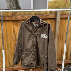 Overseas Adventurers’ Club Windbreaker – Size L – Brown – Sir Edmund Hillary Team