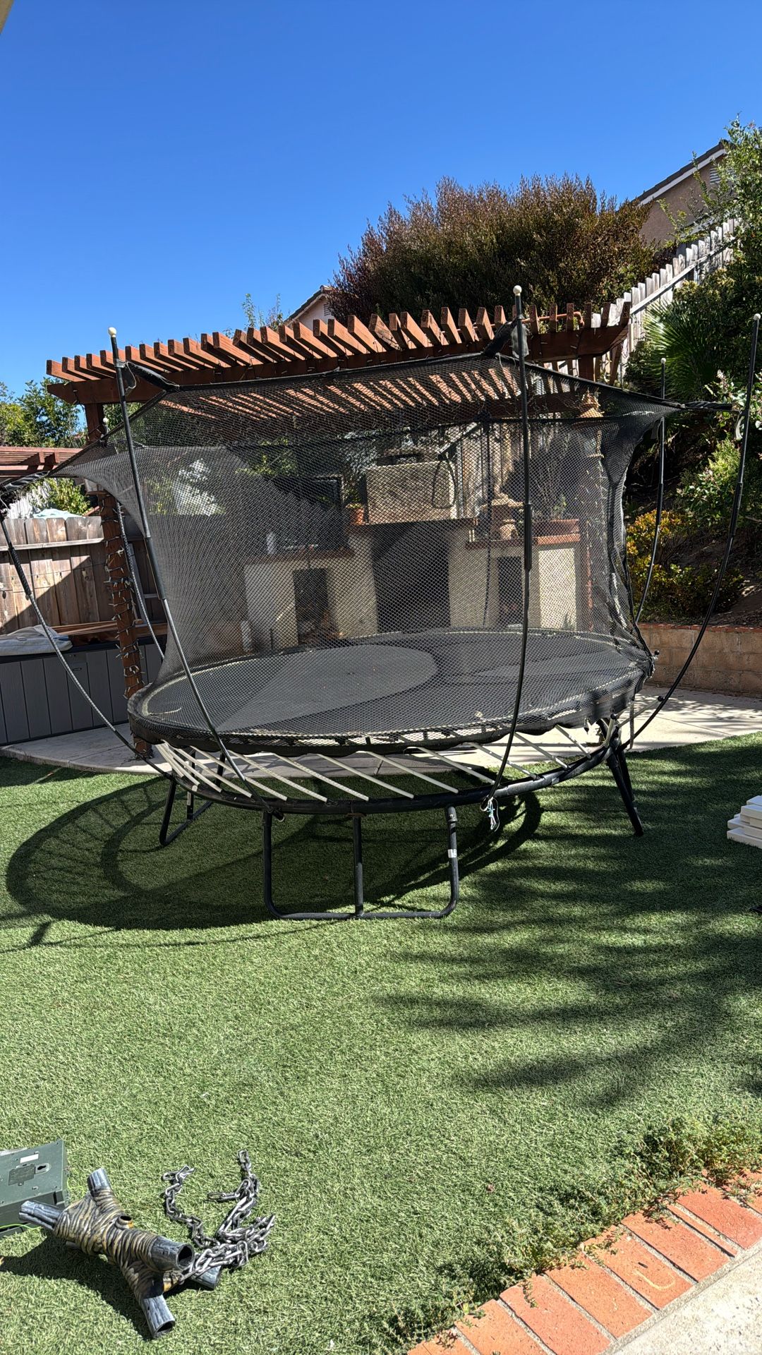 Spring free Trampoline