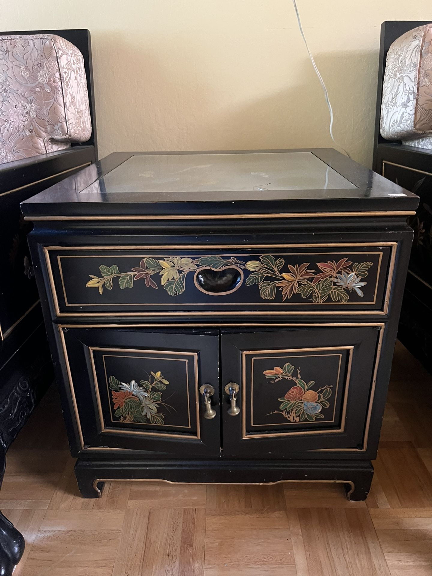 Intricate Antique Side Table