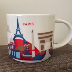 Like New STARBUCKS Paris Mug You Are Here Collection - 14 FL oz 