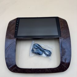 Android 13 Car Radio for GMC Yukon Chevrolet Tahoe/Suburban 2007-2013, 9 Inch Touch Screen Wireless CarPlay Android Auto with GPS/FM/WiFi/USB/SWC/Wire