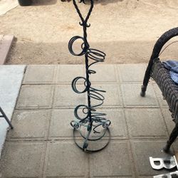 Wine/bottle Rack With Six Holders