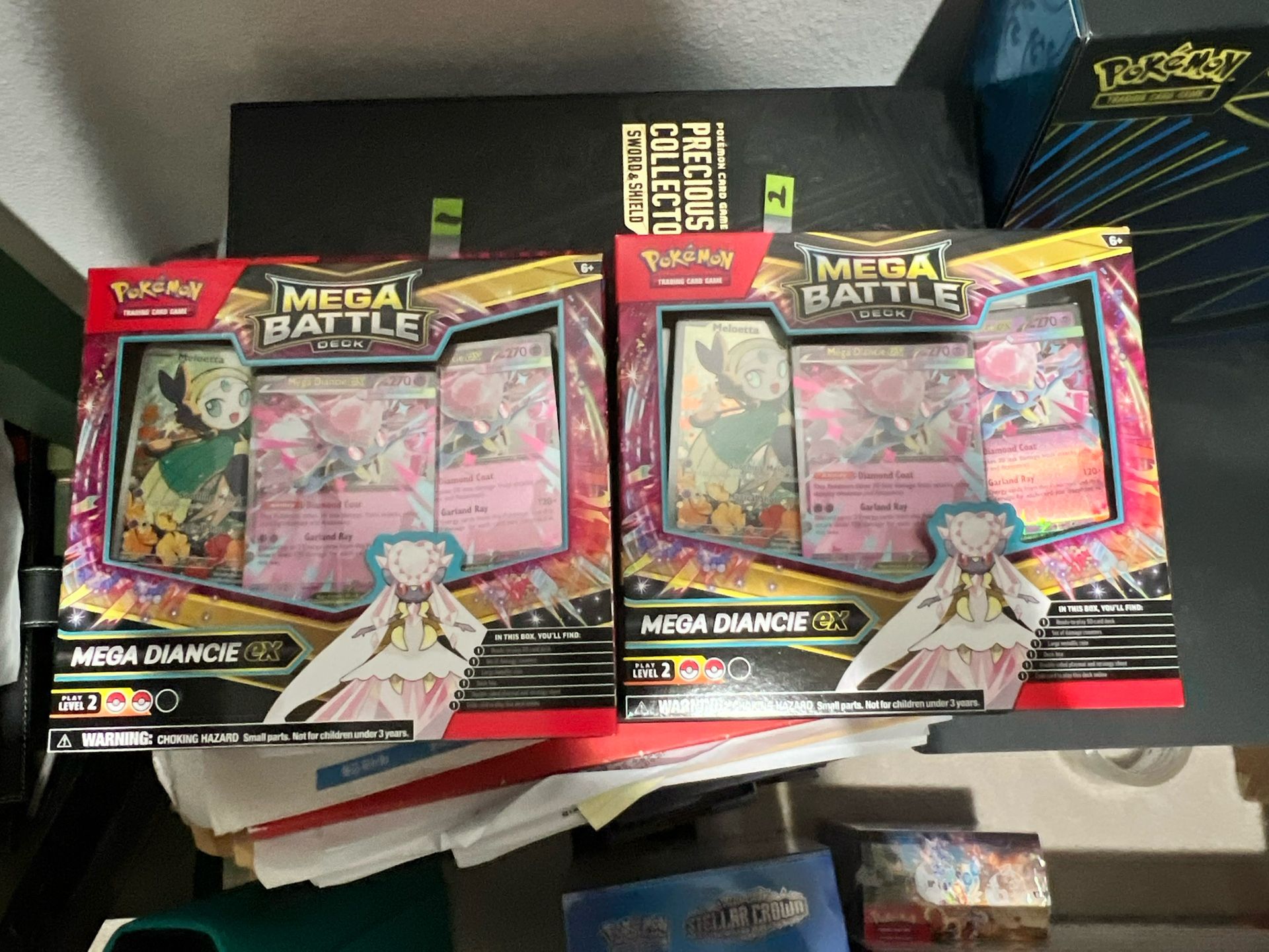 Pokemon Mega Diancie Ex Box