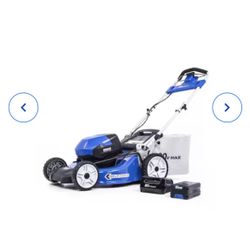 Kobalt 80 volt 21 in Self propelled Cordless Lawn Mower 6 Ah NO