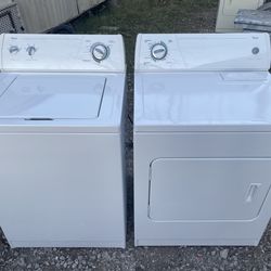 Good working whirlpool extra large capacity, washer and dryer