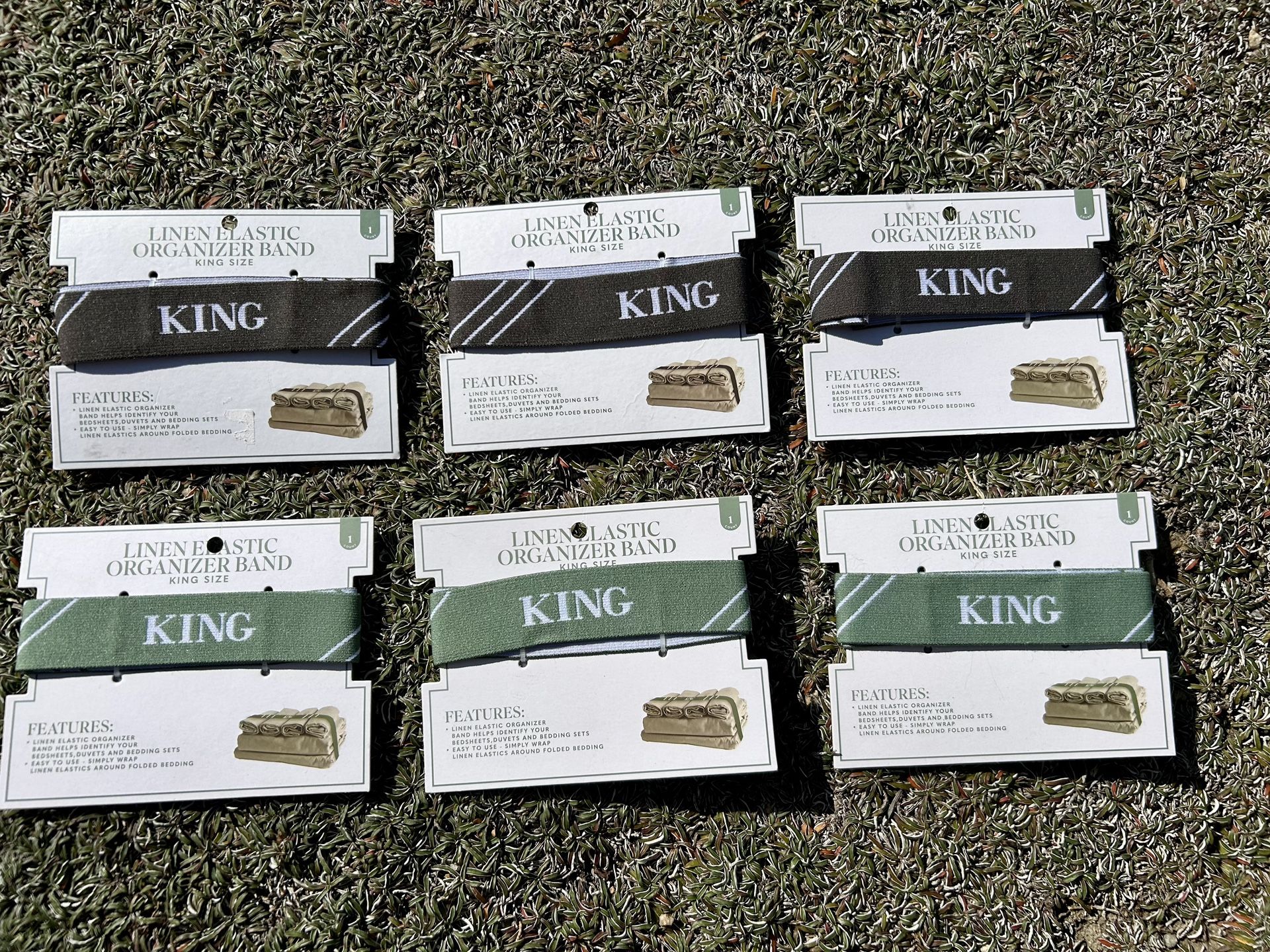 Linen Elastic Organizer Bands