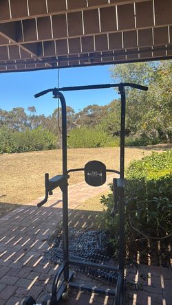 Pull up and dip bar