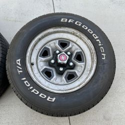 2- 15x7 El camino wheels 