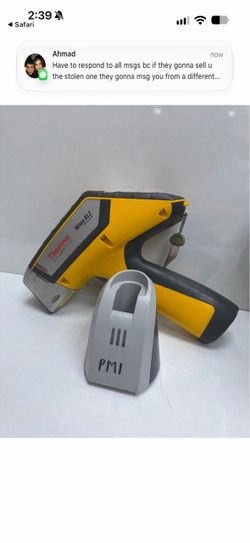 I purchase XRF Analyzers!