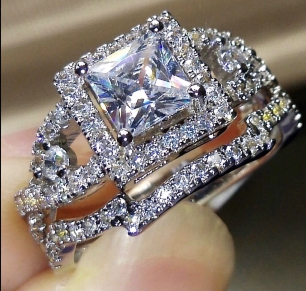 New wedding ring set engagement ring