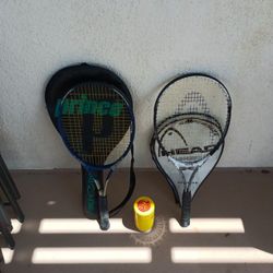 Prince Force 3 and Head Pro-lite Racquet and More