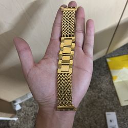 Gold Apple Watch Band