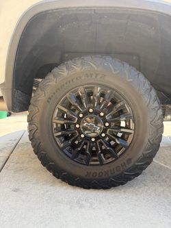 18” Chevrolet wheels and tires