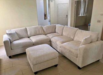 Corduroy couch new in box