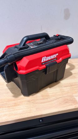 BAUER 20V Cordless 3-1/2 Gallon Wet/Dry Vacuum – Tool Only -