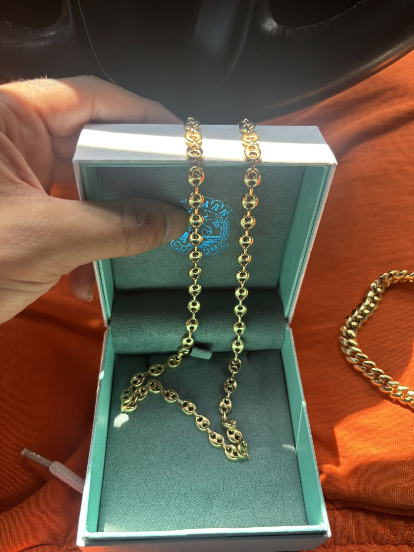 18k Gucci link chain