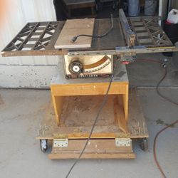 Craftsman Table Saw Stand Up