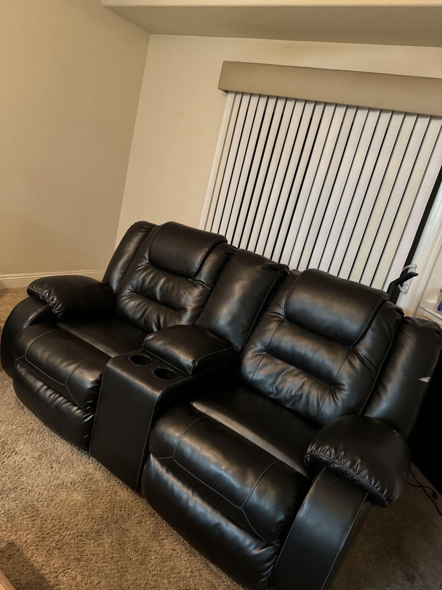 Set Of Recliner Leather Couches $500 OBO