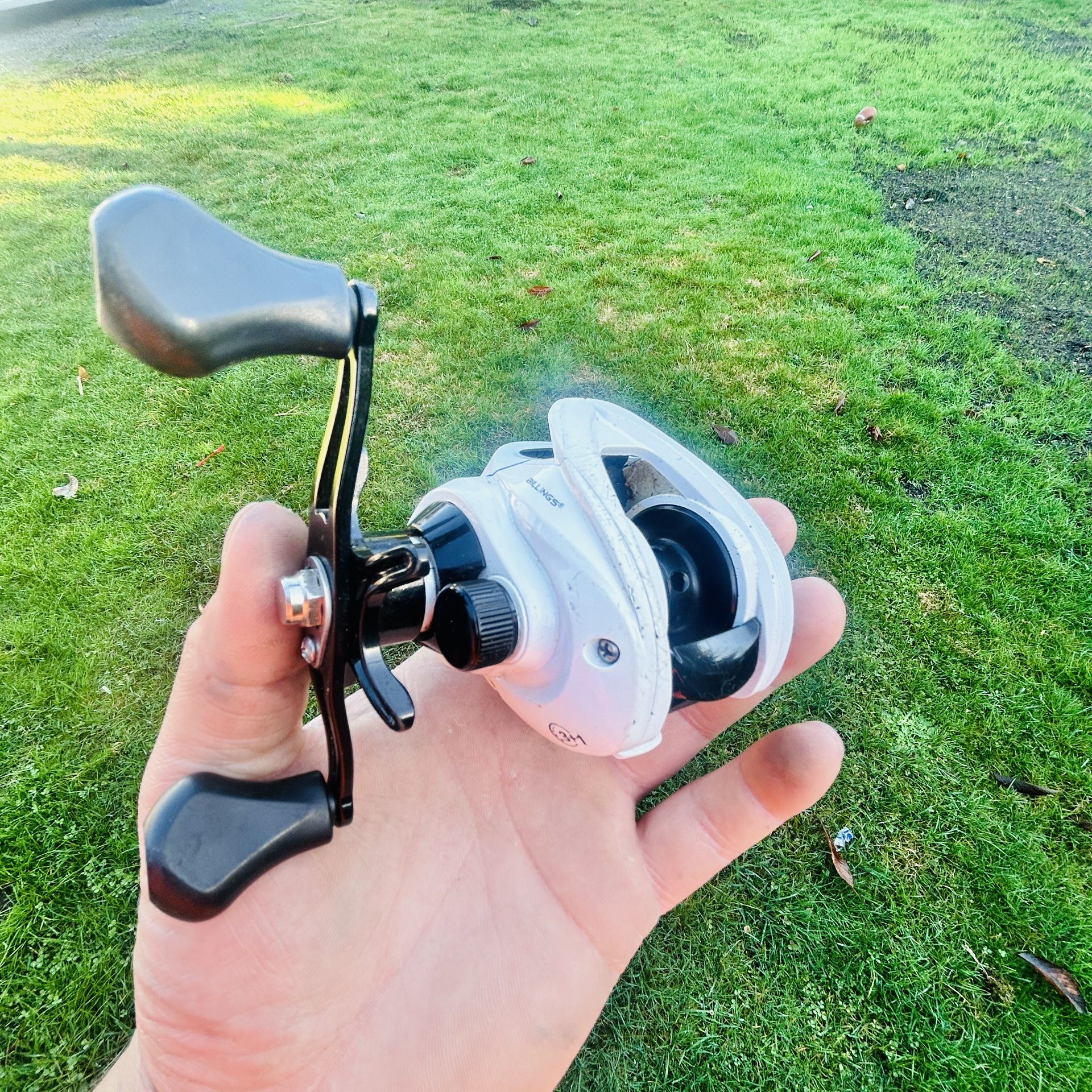 3-1 Baitcaster Left Handed Fishing Reel