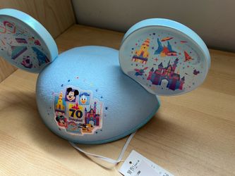 Disney 70th anniversary ears new