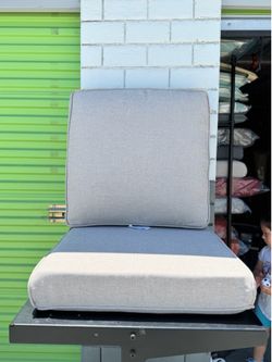 Patio Outdoor Cushions 22x24x4in