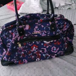 Bebe Rolling Duffel Bag Travel 