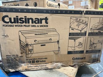 CUISINART Portable Wood Pellet Grill and Smoker