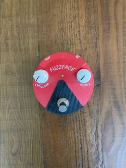 Dunlop FFM6 Band Of Gypsys Fuzz Face Mini 2015 - Present - Red