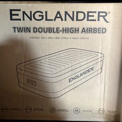 Double High Twin Air Mattress 
