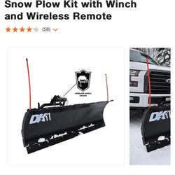 DK2 82” Snow Plow