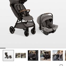 NUNA PIPA CAR SEAT + STROLLER