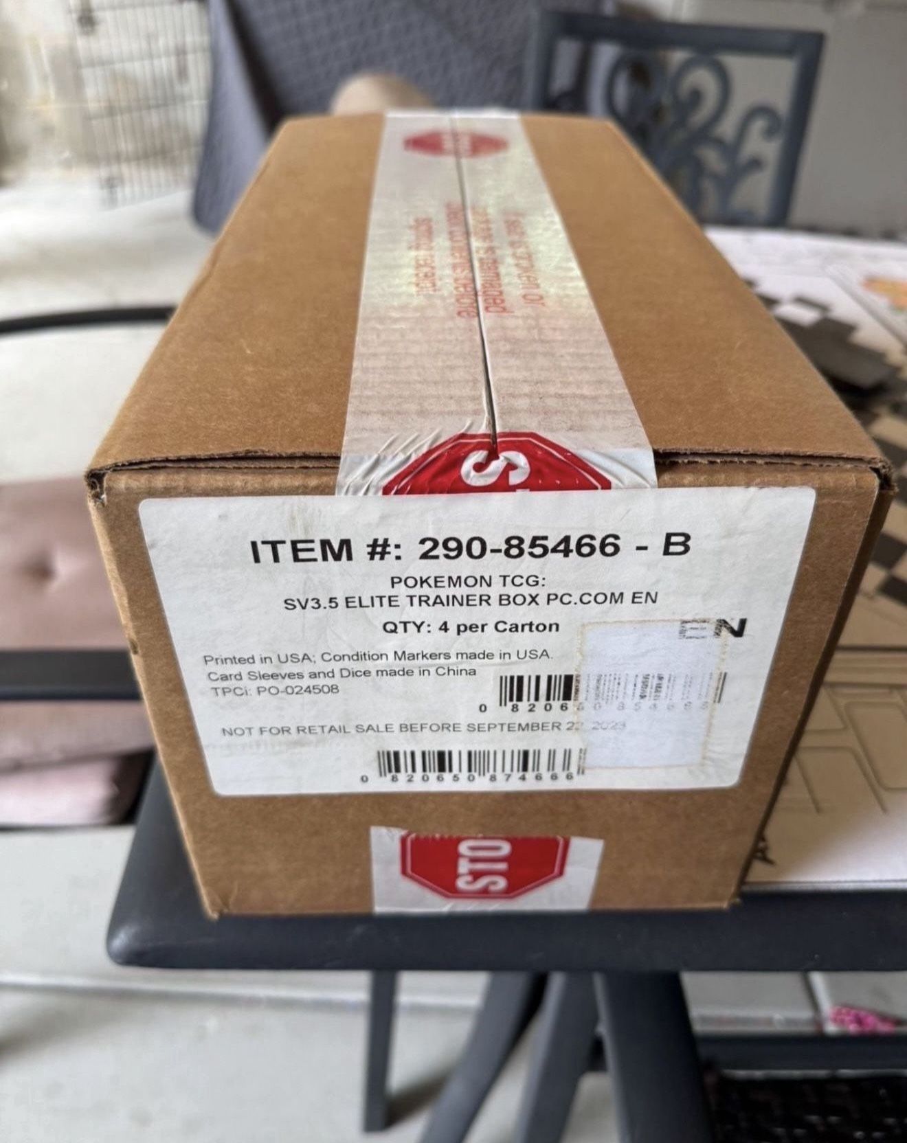 Pokemon Center 151 Elite Trainer Box Sealed Case