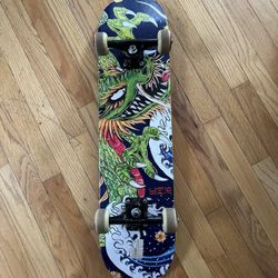 Powell Golden Dragon Steve Caballero 2006 Skateboard Complete with Truck Wheels