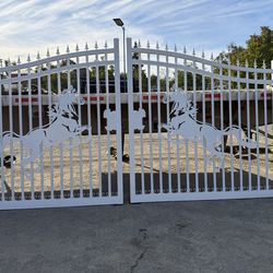 Driveway Gate ~ Dual Swing