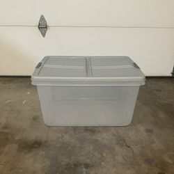 Plastic Hefty Storage Box Container