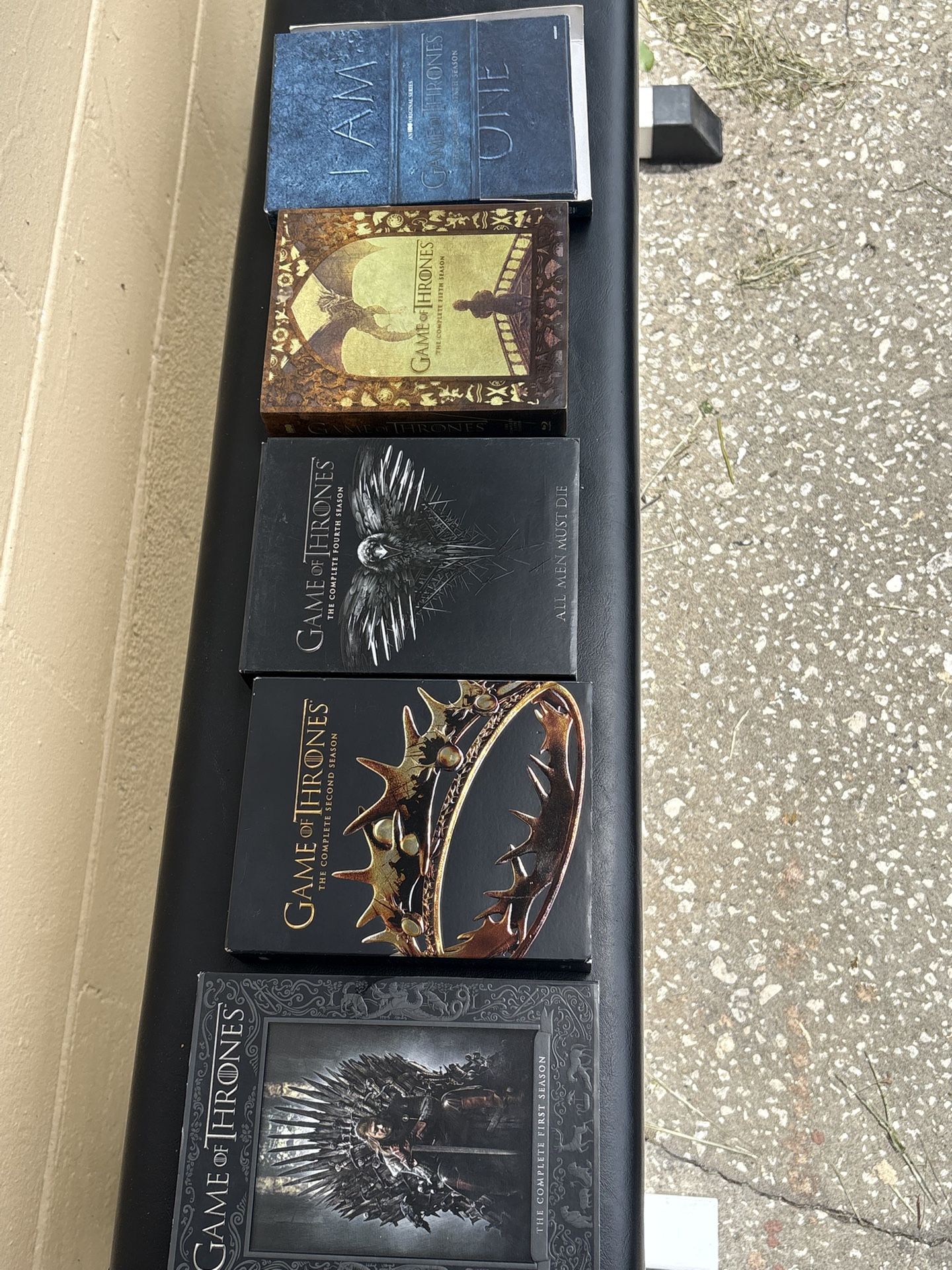Game of Thrones - DVD & Blu-ray season sets (1,2,4,5,6) lot
