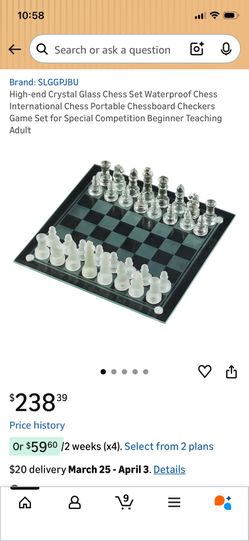 1 Out Of 15 Glass Cardinal Chess Boards