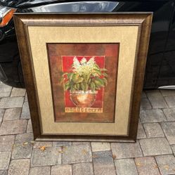 Framed Hanging Picture 