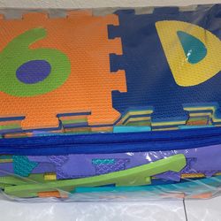 Alphabet And Number Foam Mat