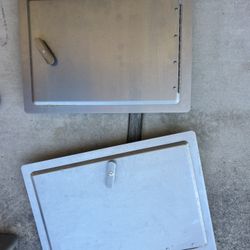 Stainless Steal BBQ Cabinet Doors