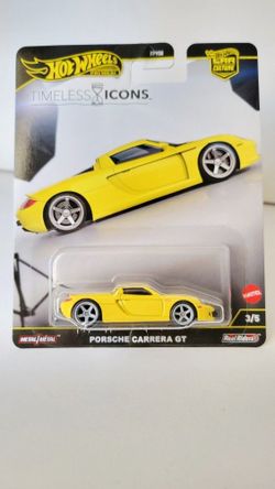 Hot Wheels Porsche Carrera GT Yellow 